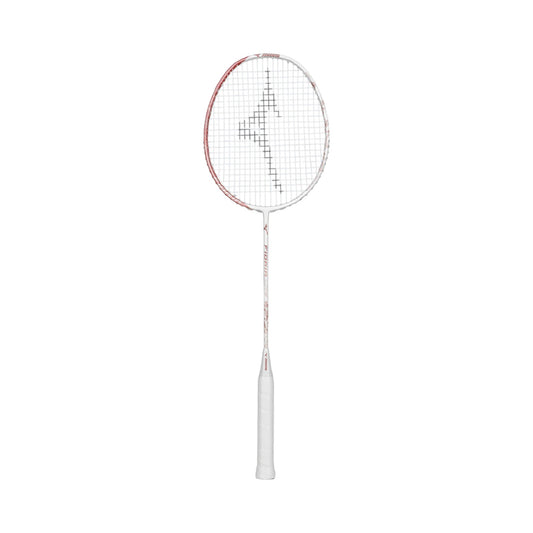 Mizuno Fiora Lite Badminton Racket (Pearl White/Glory Coral) (Unstrung)