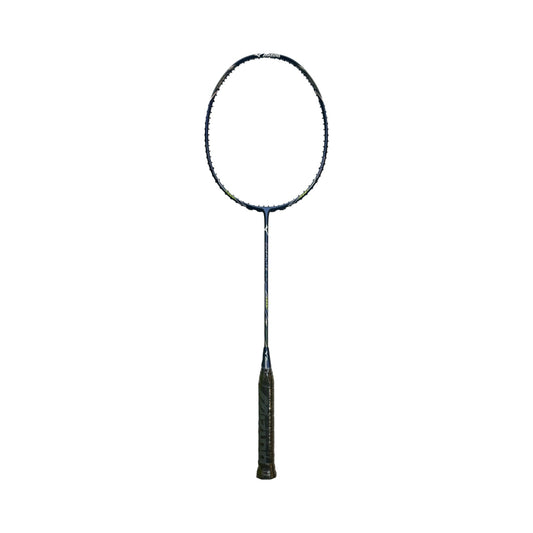 Mizuno Duralite 69 Badminton Racket (Deep Blue/Wild Lime) (Free Stringing)